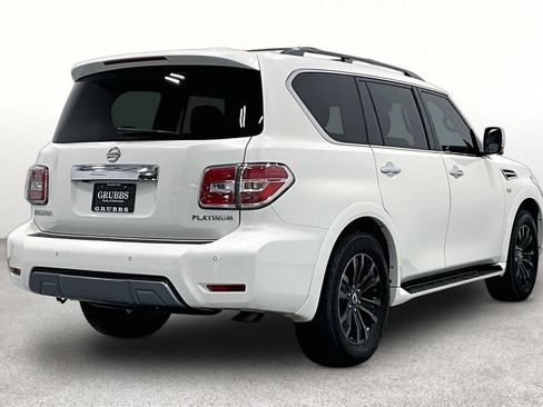 Used 2019 Nissan Armada Platinum w/ Captain's Chairs Package RWD image 2