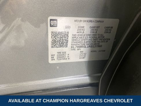 Certified 2024 Chevrolet TrailBlazer LT w/ Convenience Package image 42