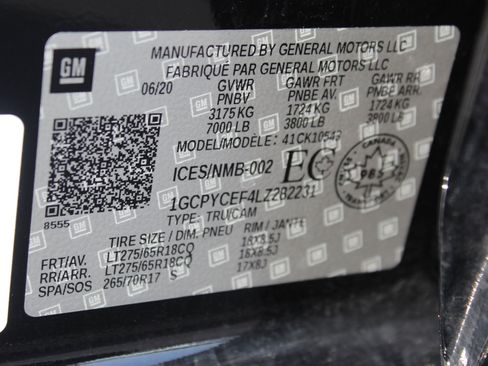 Used 2020 Chevrolet Silverado 1500 Custom Trail Boss w/ Custom Convenience Package image 32