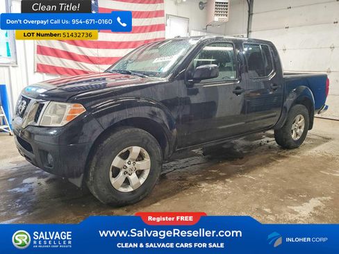 Used 2012 Nissan Frontier SV w/ SV Premium Utility Pkg AWD/4WD image 1