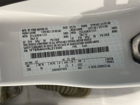 Used 2024 Ford Ranger Lariat w/ FX4 Off-Road Package image 29