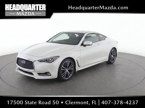 Used 2019 INFINITI Q60 3.0t Luxe RWD image 1