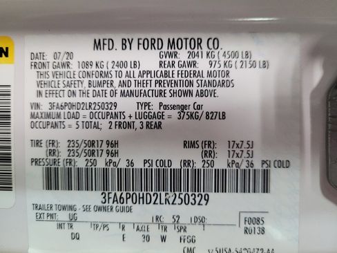 Used 2020 Ford Fusion SE FWD image 33
