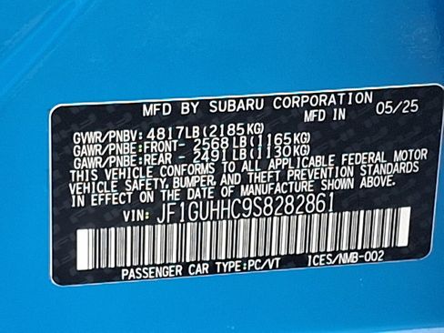 Certified 2025 Subaru Impreza RS image 27