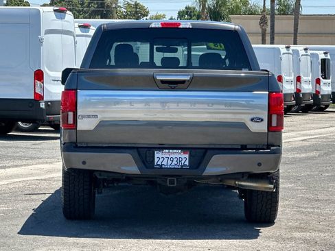 Certified 2018 Ford F150 Platinum w/ Equipment Group 701A Luxury AWD/4WD image 4