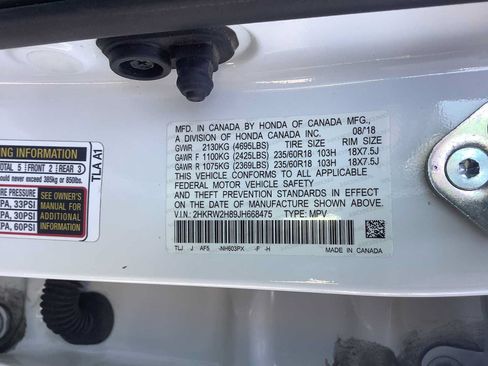 Used 2018 Honda CR-V EX-L image 10