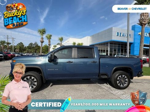 Used 2024 Chevrolet Silverado 2500 Custom w/ Custom Value Package AWD/4WD image 3
