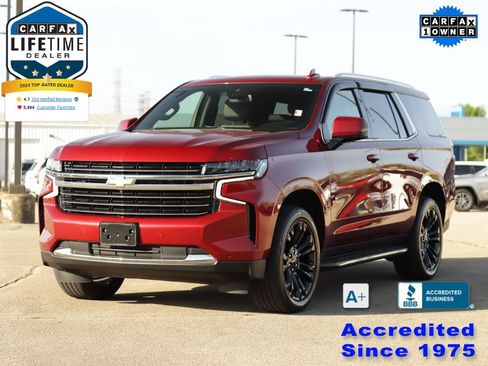 Used 2022 Chevrolet Tahoe LT w/ LT Signature Package AWD/4WD image 3