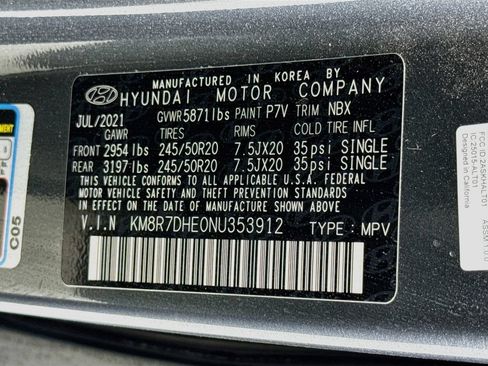 Used 2022 Hyundai Palisade Calligraphy w/ Cargo Package AWD/4WD image 35