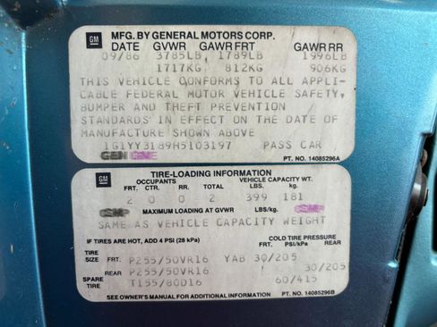 Used 1987 Chevrolet Corvette Convertible image 31