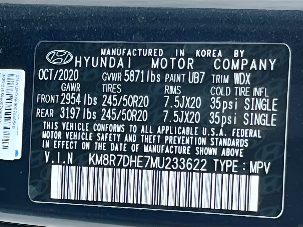 Used 2021 Hyundai Palisade Calligraphy AWD/4WD image 35