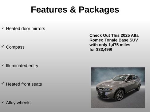 Used 2025 Alfa Romeo Tonale w/ Premium Package image 8