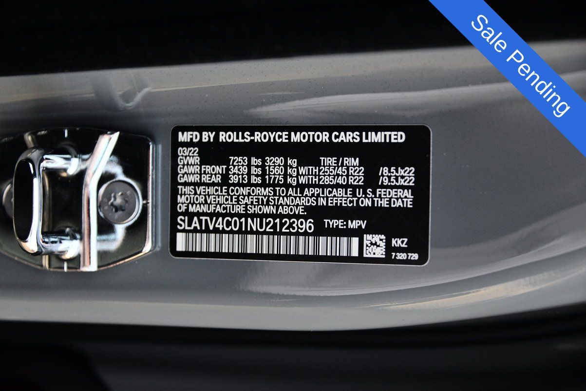 Certified 2022 Rolls-Royce Cullinan w/ Technology Package AWD/4WD image 24