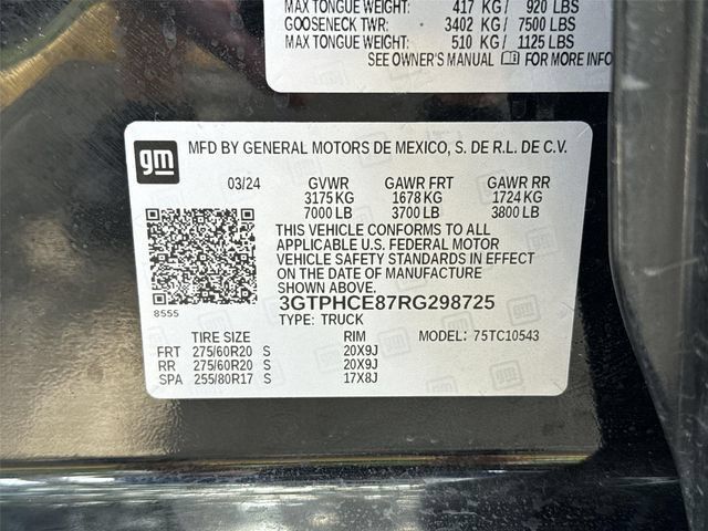 Used 2024 GMC Sierra 1500 Elevation RWD image 34