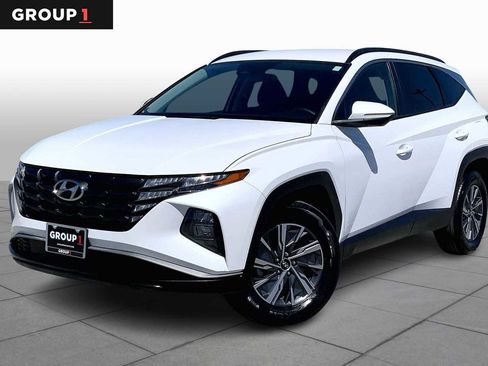 Used 2023 Hyundai Tucson Blue image 1