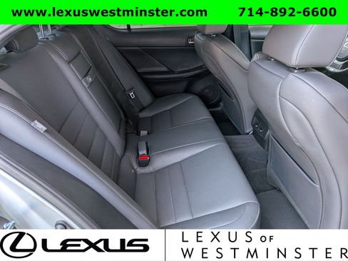 Certified 2022 Lexus IS 350 F Sport w/ Accessory Package RWD image 6
