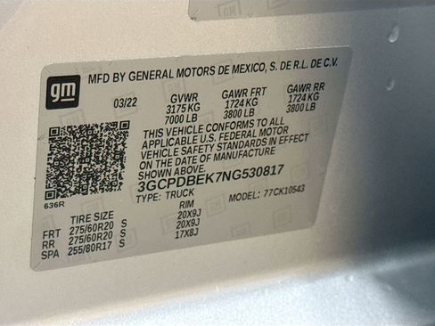 Used 2022 Chevrolet Silverado 1500 Custom image 30