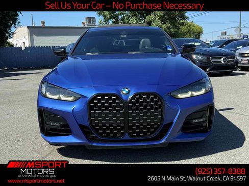 Used 2022 BMW 430i Coupe w/ M Sport Package RWD image 2