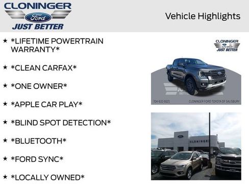 Used 2024 Ford Ranger XLT w/ Technology Package image 4