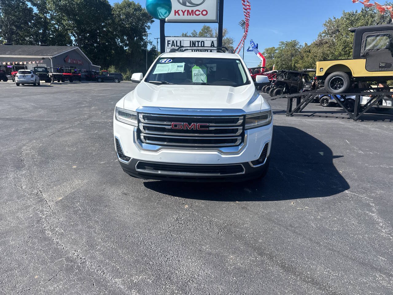 Used 2021 GMC Acadia SLT FWD image 5