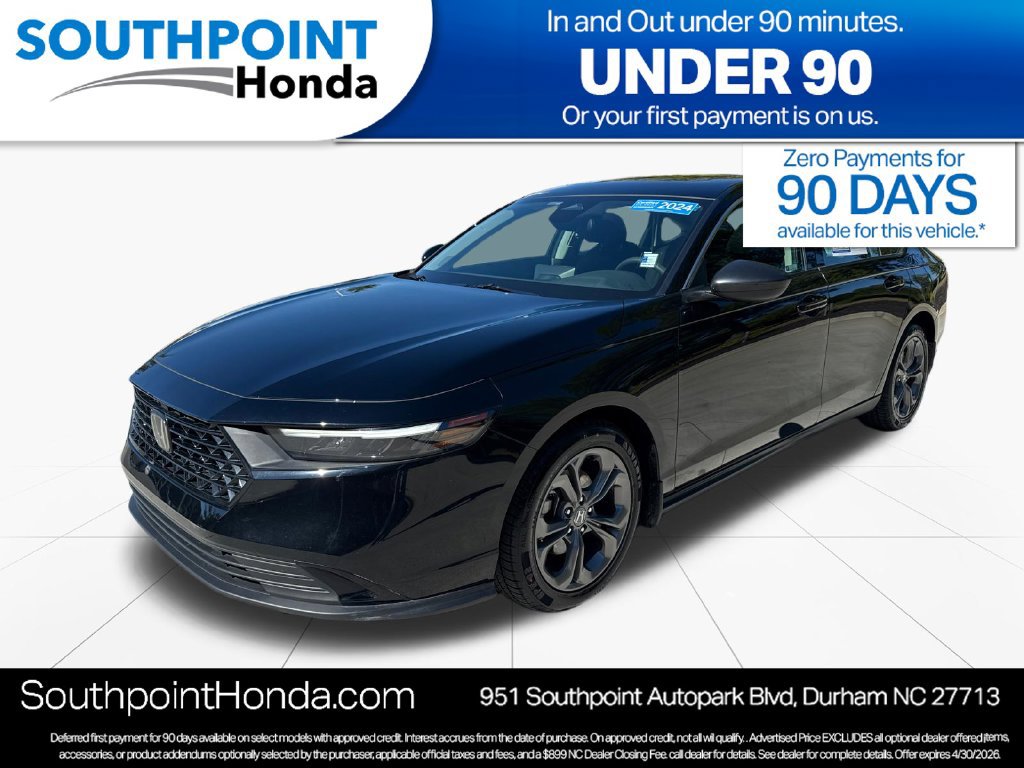 Certified 2024 Honda Accord EX image 3
