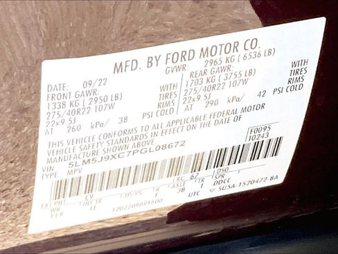 Used 2023 Lincoln Aviator Black Label AWD/4WD image 37