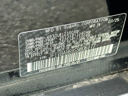 New 2025 Subaru WRX Premium image 39