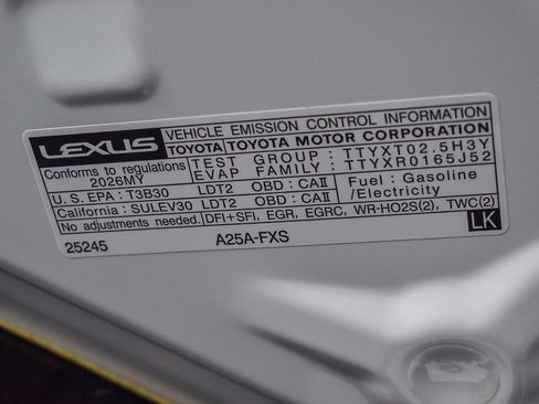 New 2026 Lexus RX 450h AWD image 27