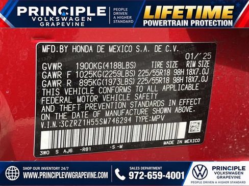Used 2025 Honda HR-V Sport image 28