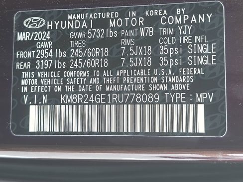 Used 2024 Hyundai Palisade SEL FWD image 32