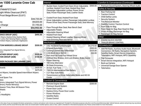 Used 2015 RAM 1500 Laramie w/ Convenience Group AWD/4WD image 17