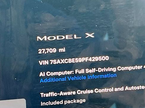 Used 2023 Tesla Model X AWD/4WD image 11