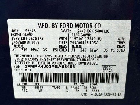 Used 2023 Ford Edge SEL AWD/4WD image 31