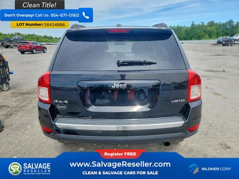 Used 2013 Jeep Compass Limited w/ Sun/Sound Group AWD/4WD image 8