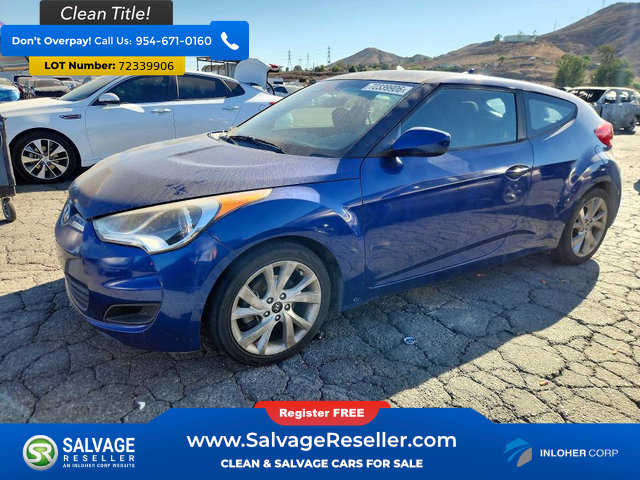 Used 2016 Hyundai Veloster FWD image 1