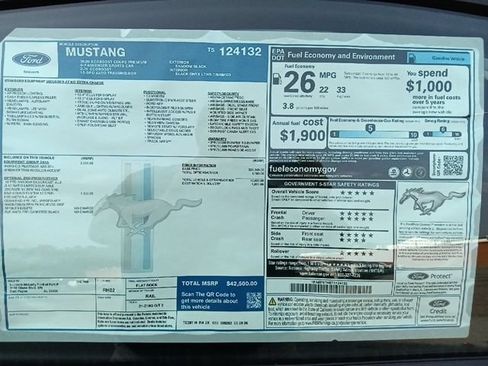 New 2026 Ford Mustang Premium RWD image 34