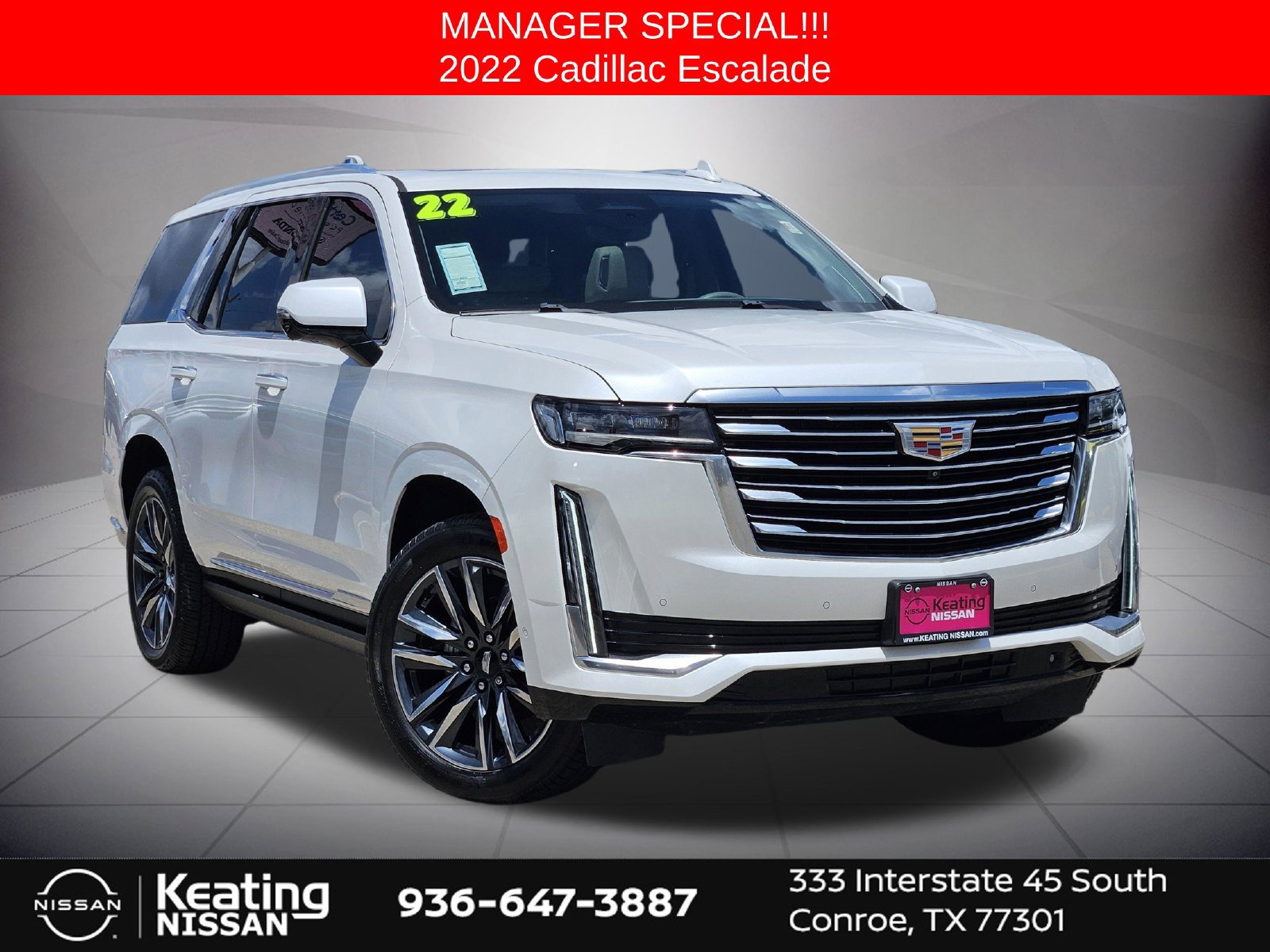 Used 2022 Cadillac Escalade Premium Luxury Platinum AWD/4WD image 1