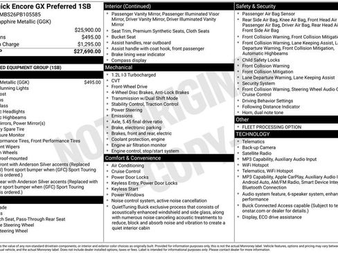 Used 2023 Buick Encore GX Preferred FWD image 36