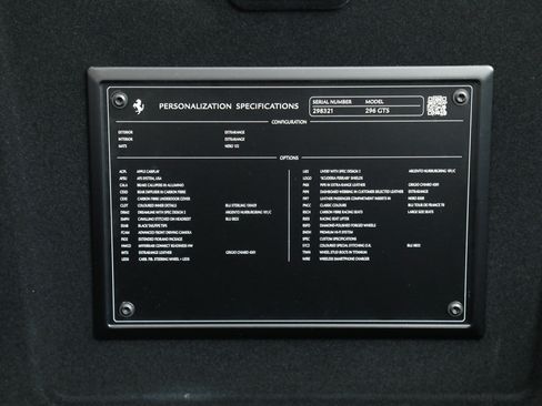 Certified 2023 Ferrari 296 GTS RWD image 42