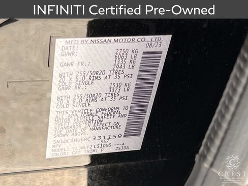 Certified 2024 INFINITI QX60 Autograph w/ Cargo Package AWD/4WD image 31