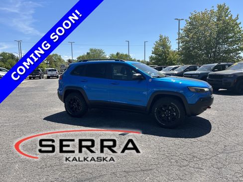 Used 2021 Jeep Cherokee Trailhawk w/ Sun, Sound & Nav Group AWD/4WD image 1
