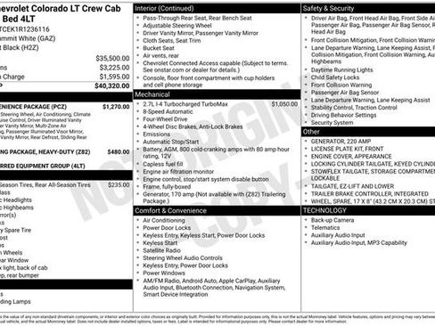 Certified 2024 Chevrolet Colorado LT w/ LT Convenience Package AWD/4WD image 33