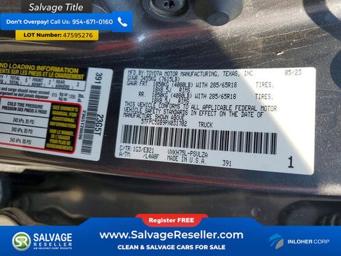 Used 2023 Toyota Tundra TRD Pro image 15