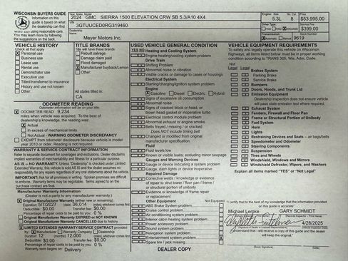 Used 2024 GMC Sierra 1500 Elevation image 29