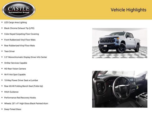New 2025 Chevrolet Silverado 1500 Custom Trail Boss w/ Turbomax Blackout Package image 16