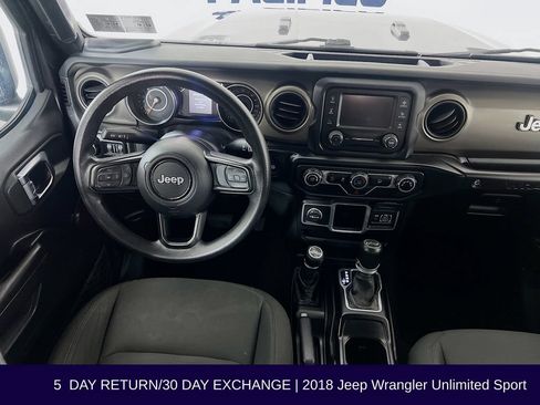 Used 2018 Jeep Wrangler Unlimited Sport AWD/4WD image 26