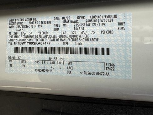 New 2025 Ford Transit 350 Low Roof image 31