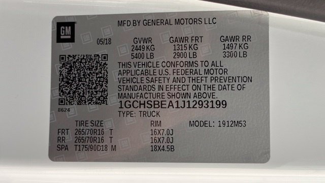 Used 2018 Chevrolet Colorado W/T w/ WT Convenience Package RWD image 41