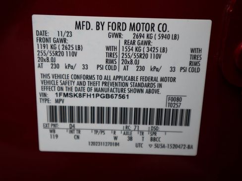 Used 2023 Ford Explorer Limited image 39