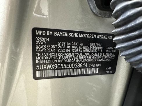 Used 2014 BMW X3 xDrive28i w/ Premium Package image 32